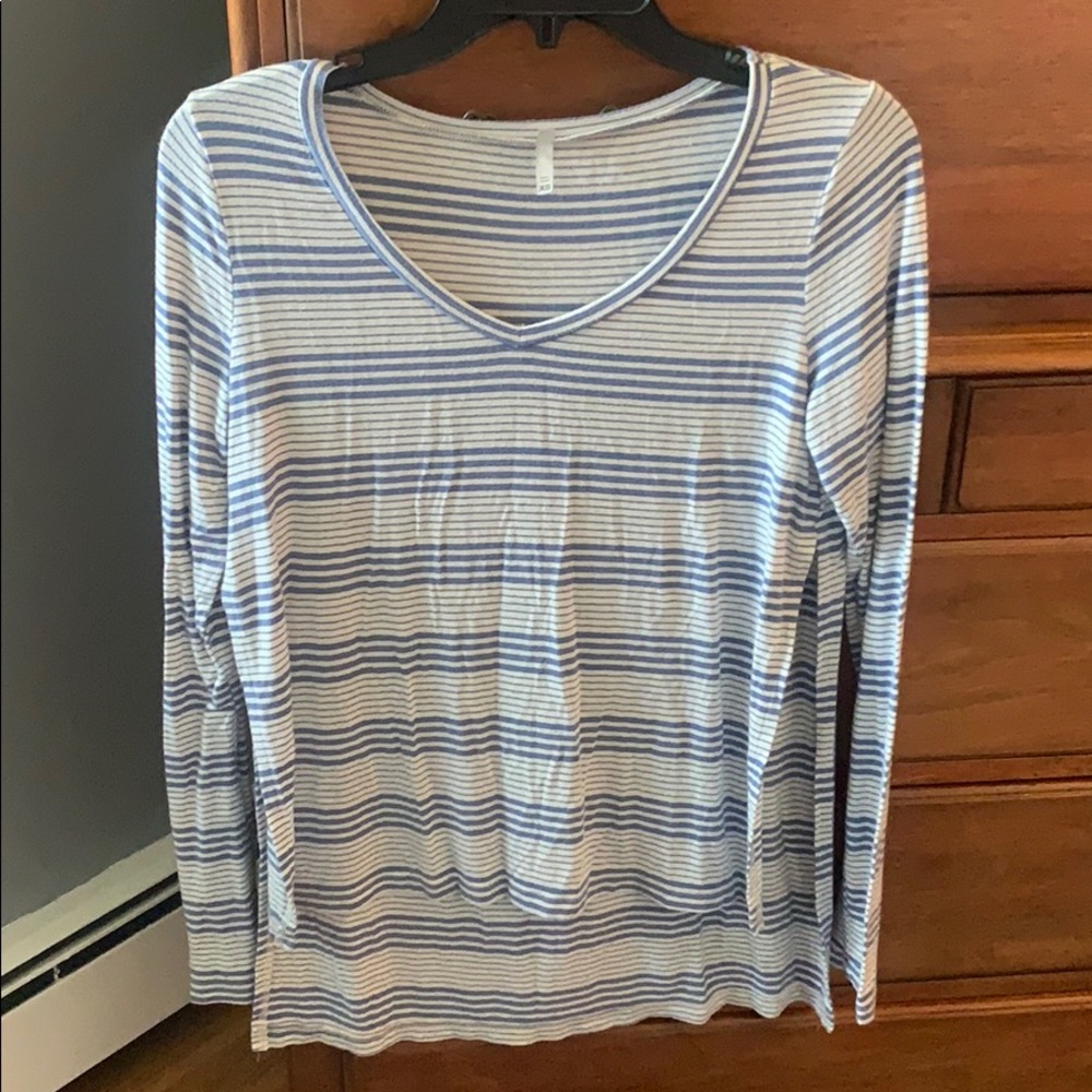 Long Sleeve Striped Shirt